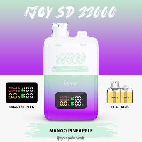 Order iJOY Vape 4DL4N8157 - iJOY SD 22000 يمكن التخلص منه مانجو اناناس