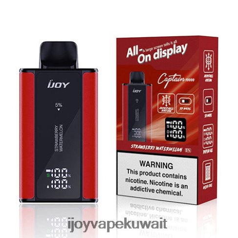 Order iJOY Vape 4DL4N897 - iJOY Bar Captain يمكن التخلص منه الفراولة والبطيخ