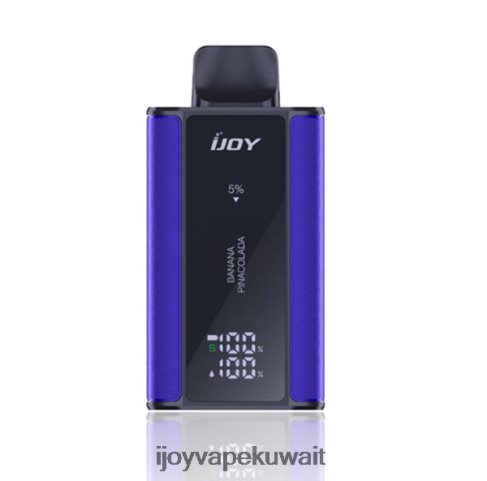 iJOY Disposable Vape 4DL4N830 - iJOY Captain 10000 فيب بيناكولادا الموز