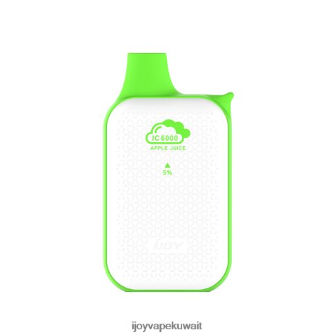 iJOY Disposable Vape 4DL4N8200 - iJOY Bar IC6000 يمكن التخلص منه عصير تفاح