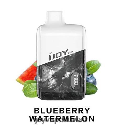 iJOY Disposable Vape 4DL4N8180 - iJOY Bar IC8000 يمكن التخلص منه البطيخ التوت