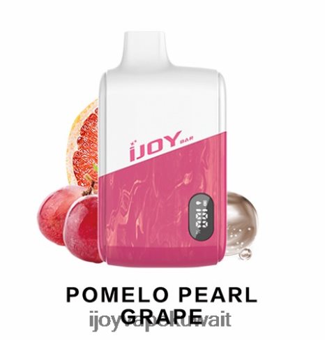 iJOY Vape الكويت 4DL4N8192 - iJOY Bar IC8000 يمكن التخلص منه بوميلو لؤلؤة العنب