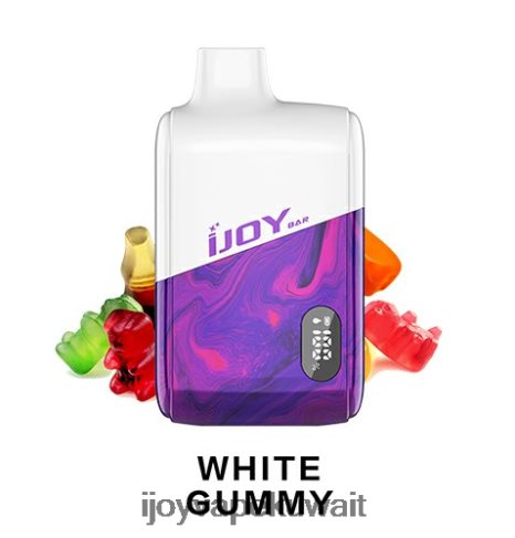 iJOY Vape Price 4DL4N8199 - iJOY Bar IC8000 يمكن التخلص منه غائر أبيض