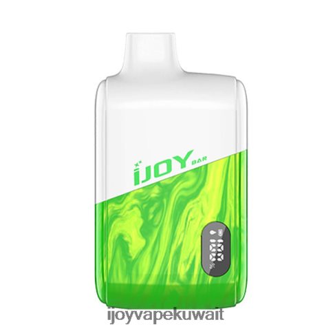 iJOY Vape Kuwait 4DL4N81 - iJOY Bar Smart Vape 8000 نفث عصير تفاح