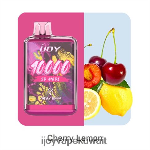 Best iJOY Flavor 4DL4N8164 - iJOY Bar SD10000 يمكن التخلص منه ليمون الكرز