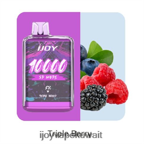 iJOY Bar Flavors 4DL4N8173 - iJOY Bar SD10000 يمكن التخلص منه التوت الثلاثي