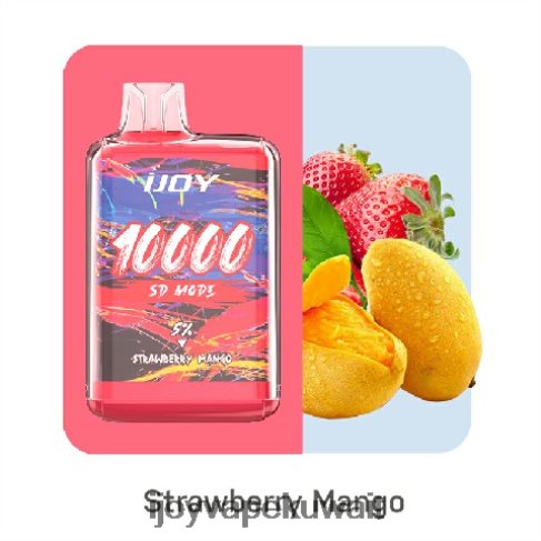 iJOY Vape الكويت 4DL4N8172 - iJOY Bar SD10000 يمكن التخلص منه مانجو الفراولة